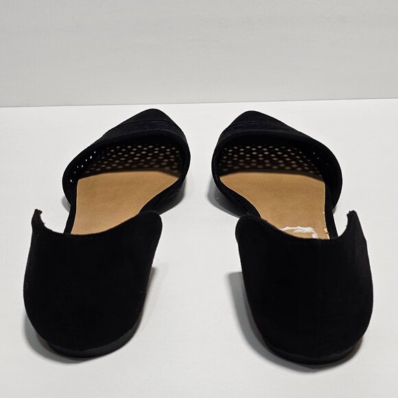 New Women’s Self Esteem Black Pointy Flats 8.5 - Picture 3 of 7